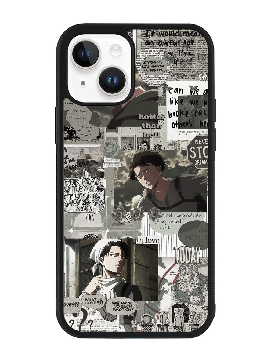 Levi Ackerman Attack On Titan iPhone 14 Case QC8163