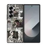 Levi Ackerman Attack On Titan Samsung Galaxy Z Fold 7 5G Case QC8163