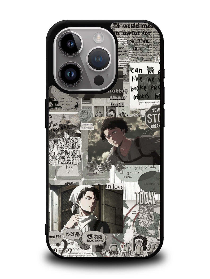 Levi Ackerman Attack On Titan iPhone 15 Pro Max Case OV8163