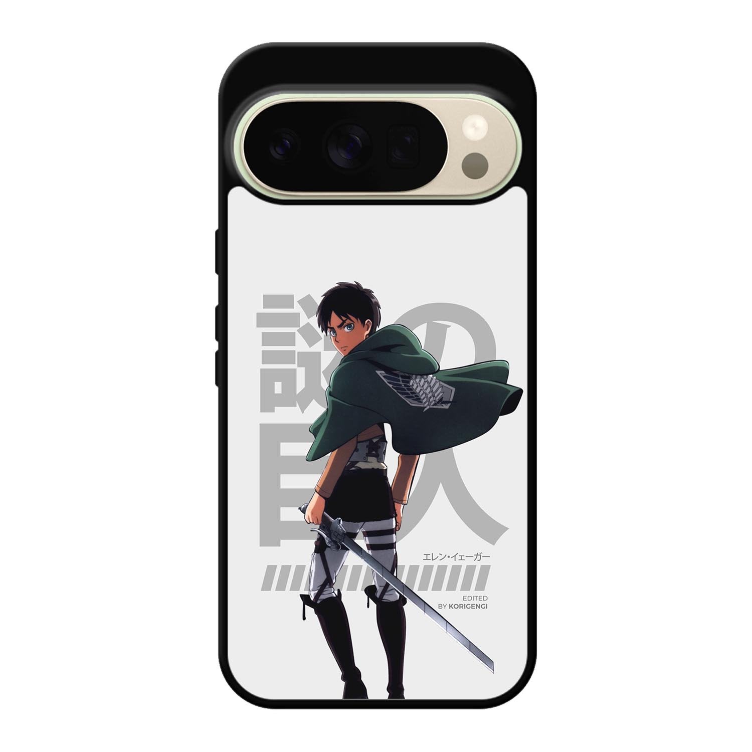 Eren Yeager Attack On Titan Google Pixel 10 Pro Case OV8365