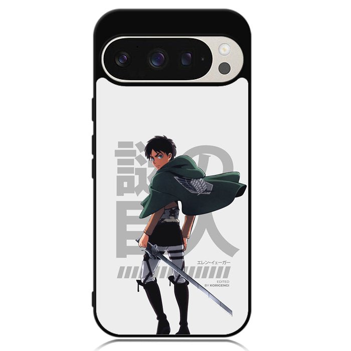 Eren Yeager Attack On Titan Google Pixel 9 Pro XL Case OV8365