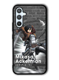 Mikasa Ackerman Attack On Titan Y Samsung Galaxy A14 5G Case QC8091