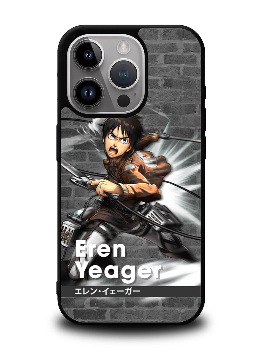 Eren Yeager Attack On Titan iPhone 16 Pro Case OV8366