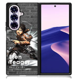 Eren Yeager Attack On Titan Samsung Galaxy Z Fold 7 Case OV8366