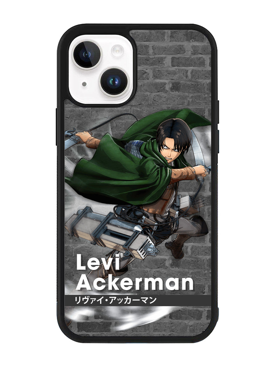 Levi Ackerman Attack On Titan iPhone 15 Case OV8164