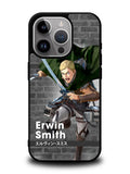 Erwin Smith Attack On Titan iPhone 15 Pro Max Case OV8368