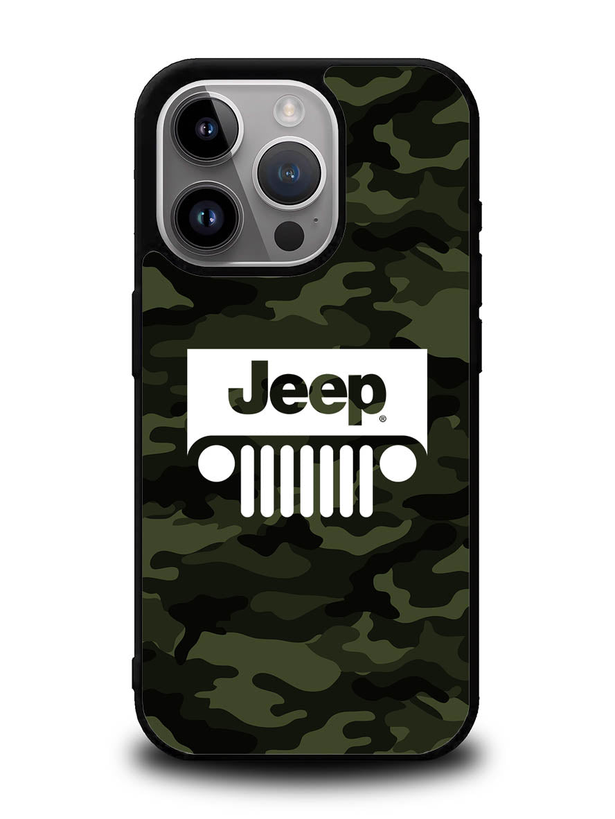 Jeep Camouflage iPhone 14 Pro Max Case QC8223