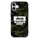 Jeep Camouflage iPhone 16 Plus Case QC8223