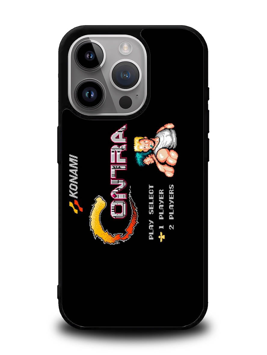 Contra Nintendo Game iPhone 14 Pro Max Case QC8472