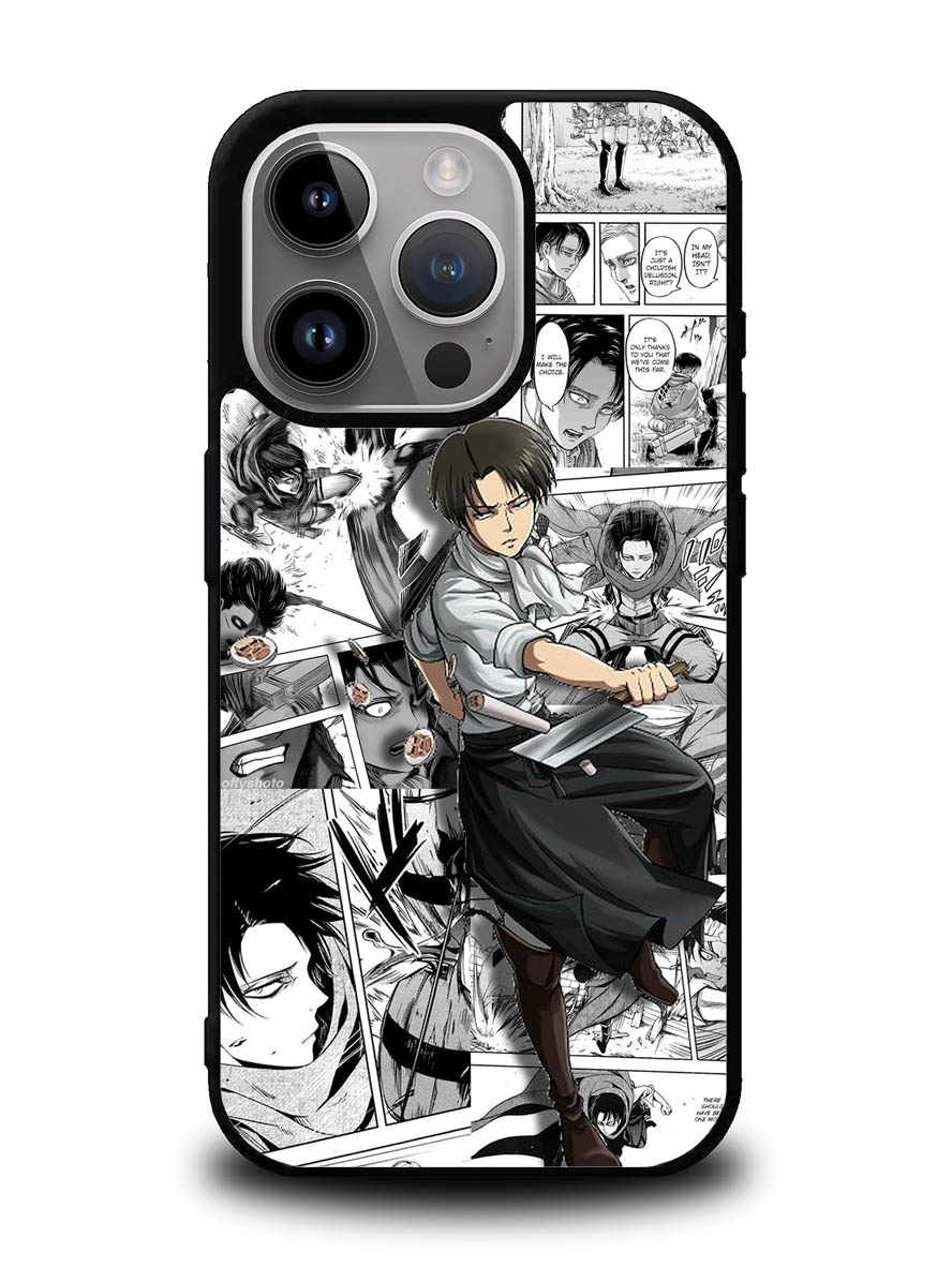 Levi Attack On Titan iPhone 15 Pro Case OV8166
