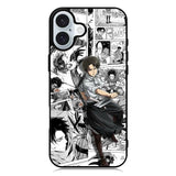 Levi Attack On Titan iPhone 16 Plus Case QC8166