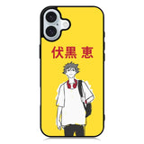 Fushiguro Megumi Jujutsu Kaisen iPhone 16 Plus Case QC8334