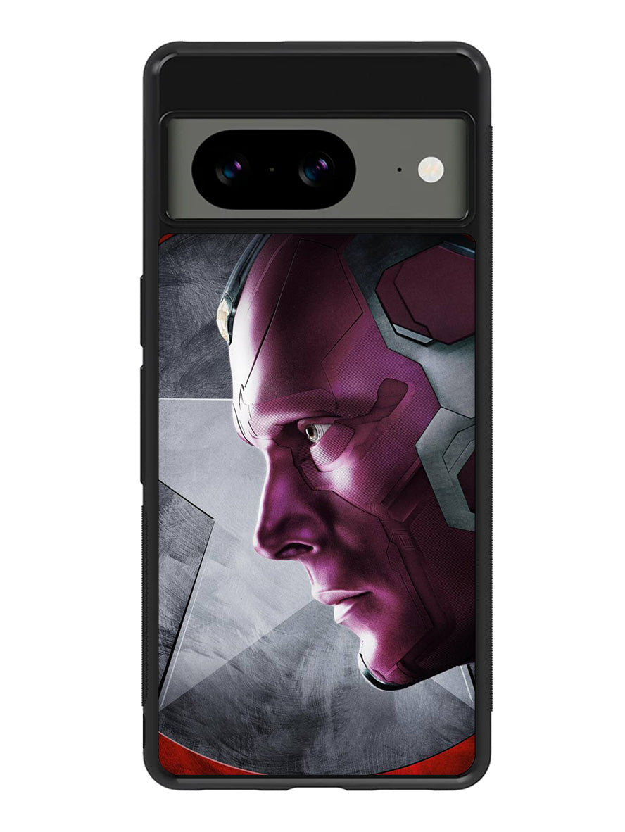 Marvel Vision Head Google Pixel 8A Case QC8115