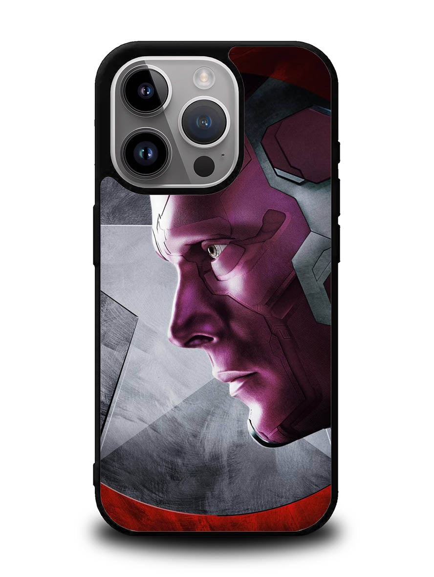 Marvel Vision Head iPhone 15 Pro Max Case OV8115