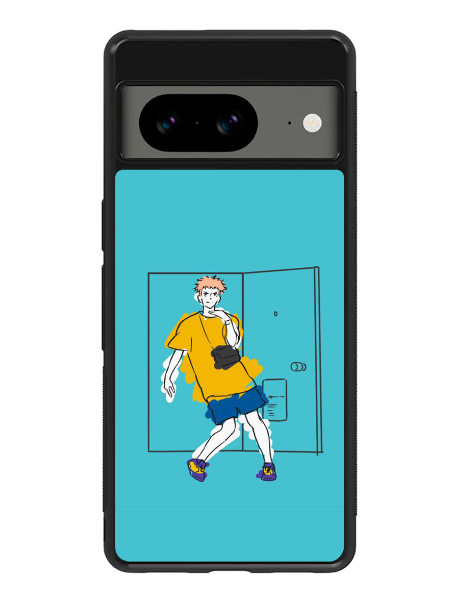 Yuji Itadori Jujutsu Kaisen Google Pixel 8A Case QC7723
