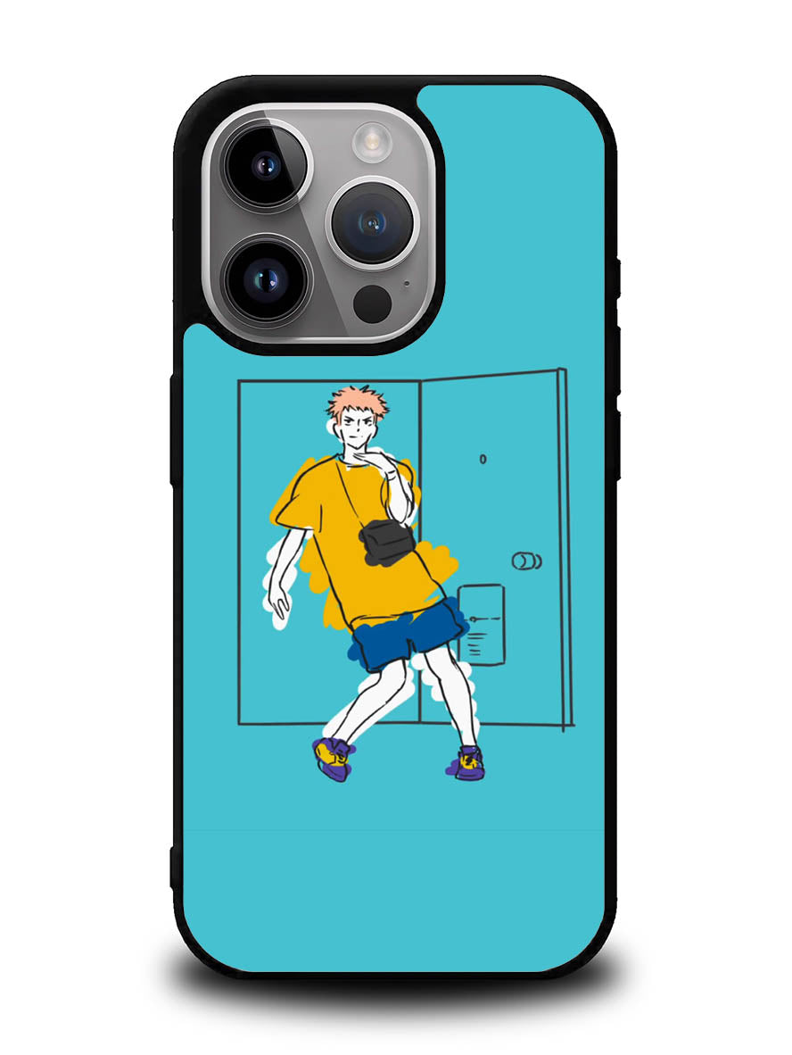 Yuji Itadori Jujutsu Kaisen iPhone 14 Pro Case QC7723