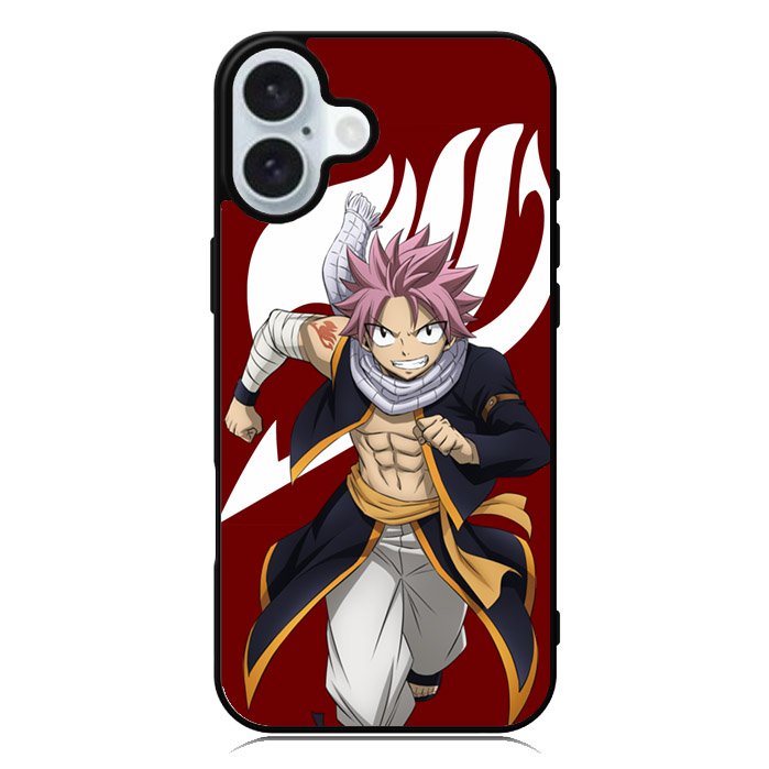 Natsu Fairy Tail iPhone 16 Plus Case QC10086