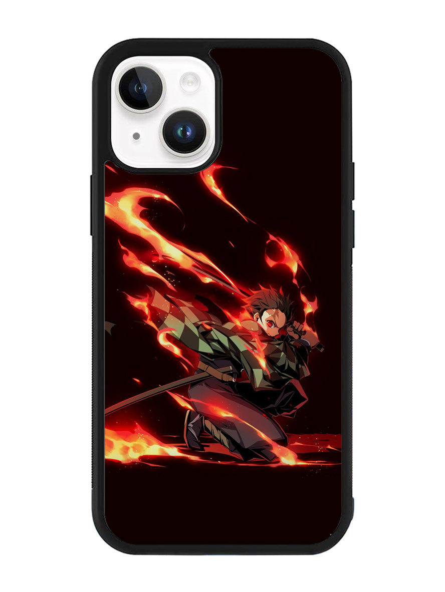 Tanjiro Demon Slayer Aniem iPhone 15 Plus Case OV10149