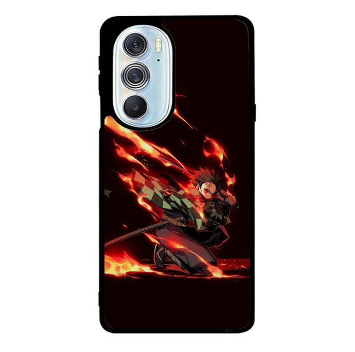 Tanjiro Demon Slayer Aniem Motorola Moto Edge 2022 Case