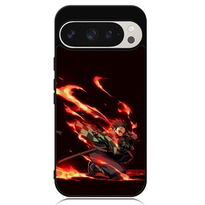 Tanjiro Demon Slayer Aniem Google Pixel 9 | Pixel 9 Pro Case