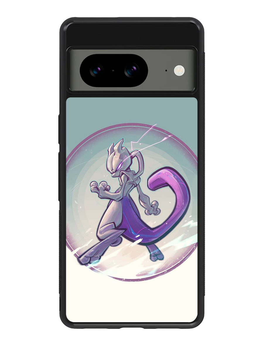 Mewtwo Pokemon Google Pixel 8A Case QC10078