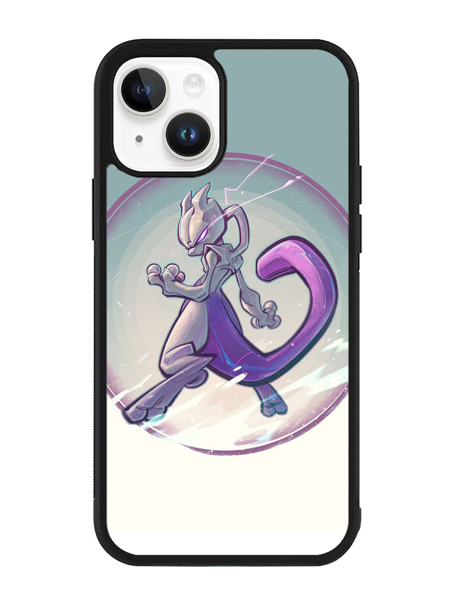 Mewtwo Pokemon iPhone 15 Plus Case OV10078