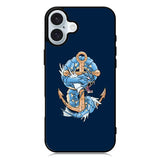 Pokemon Gyarados Anchor iPhone 16 Plus Case QC10100