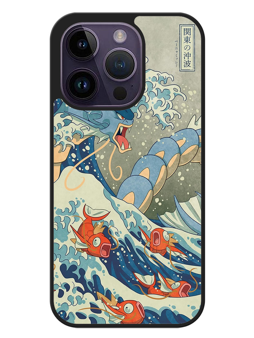 Pokemon Gyarados Kanagawa iPhone 14 Pro Case OV10101