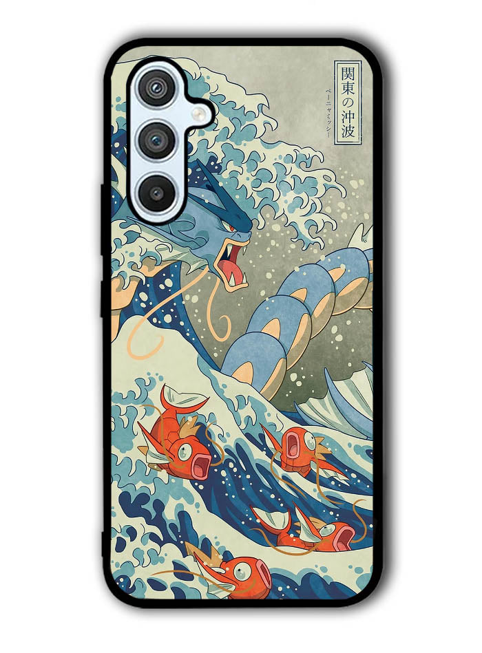 Pokemon Gyarados Kanagawa Samsung Galaxy A54 5G Case