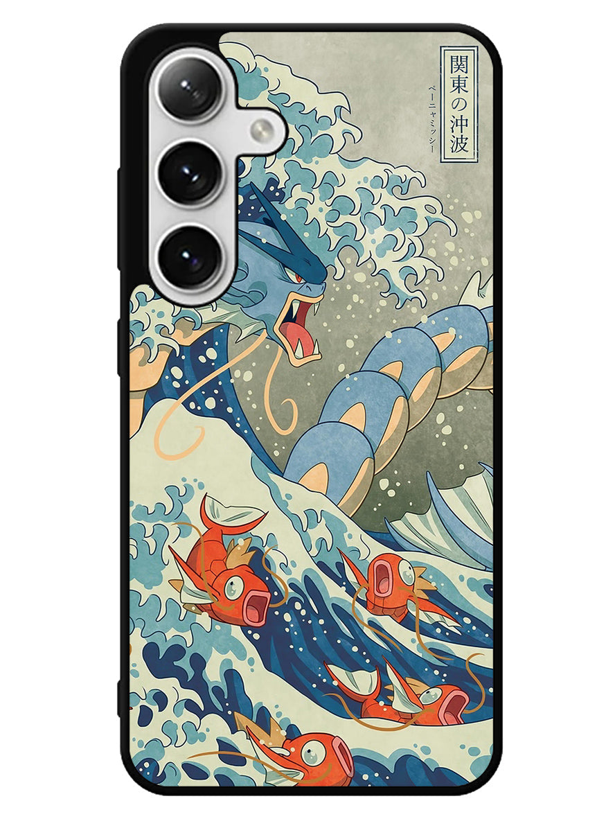 Pokemon Gyarados Kanagawa Samsung Galaxy S24 5G Case