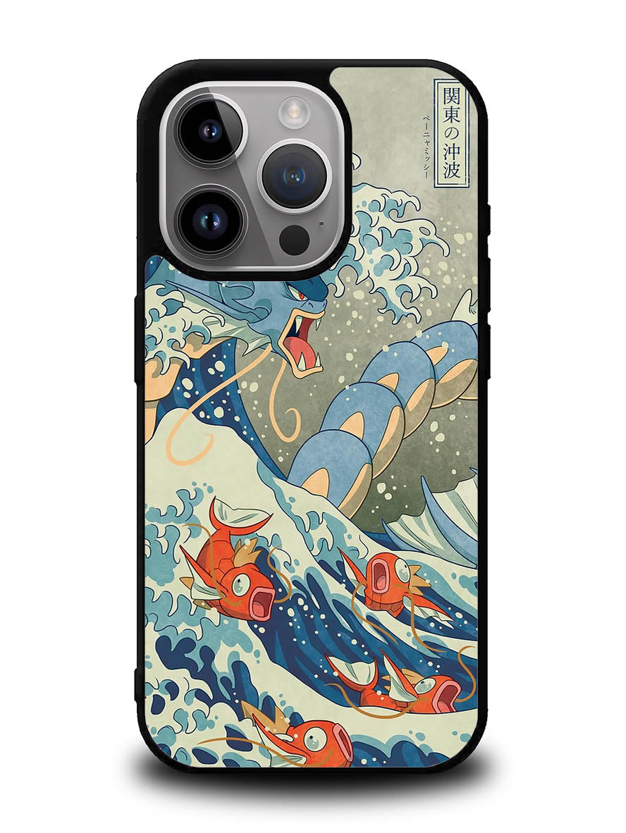 Pokemon Gyarados Kanagawa iPhone 16 Pro Max Case