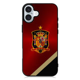 Spain Football Team iPhone 16 Plus Case QC10129