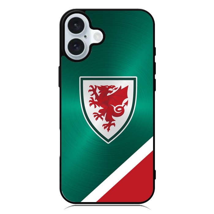 Wales Football Team iPhone 16 Plus Case QC10194
