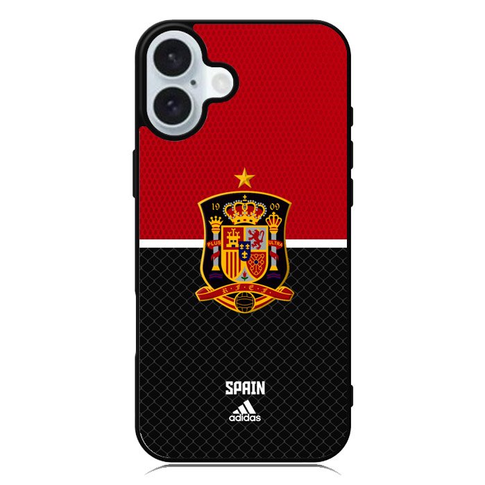 Spain Football Team iPhone 16 Plus Case QC10131