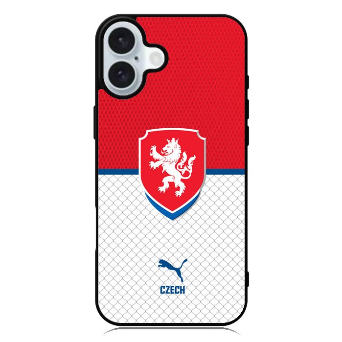 Czech Football Team iPhone 16 Plus Case QC9971