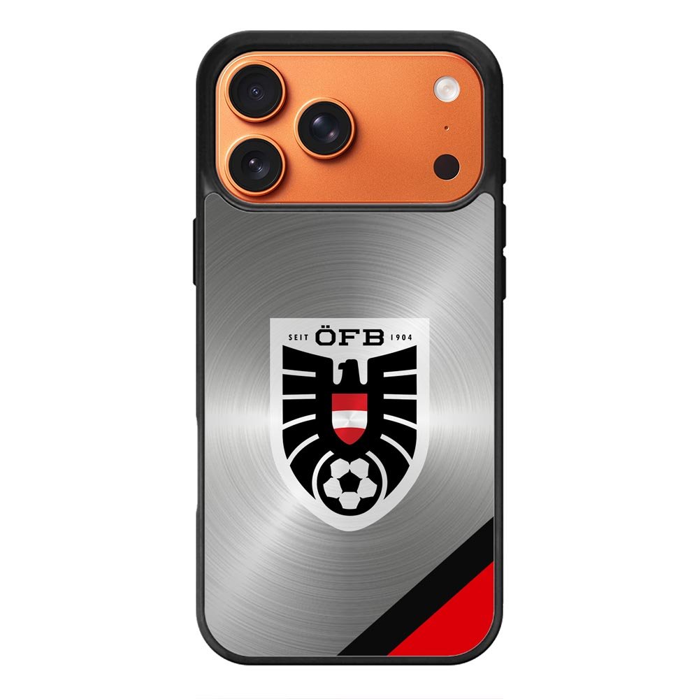 Austria Football Team iPhone 17 Pro Case QC9941