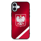 Poland Football Team iPhone 16 Case QC10105