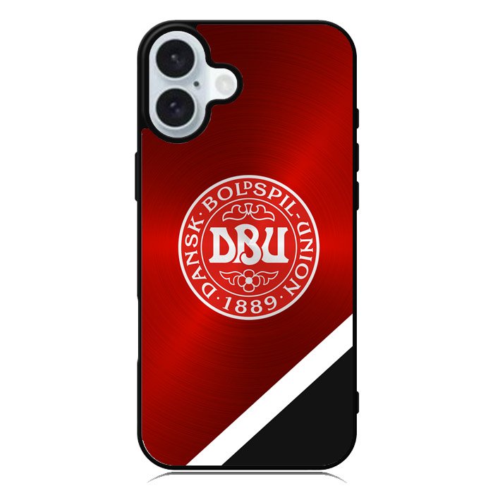 Denmark Football Team iPhone 16 Case QC9977