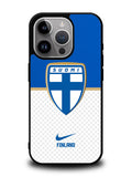 Finland Football Team iPhone 16 Pro Max Case QC10003