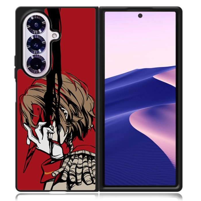 Crow Persona 5 Samsung Galaxy Z Fold 7 Case OV9969