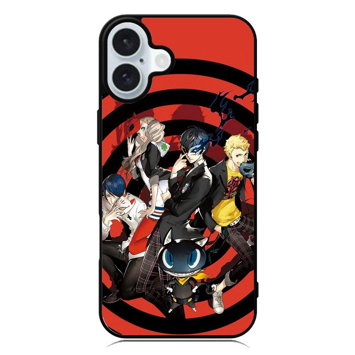 Persona 5 Anime iPhone 16 Plus Case QC10096