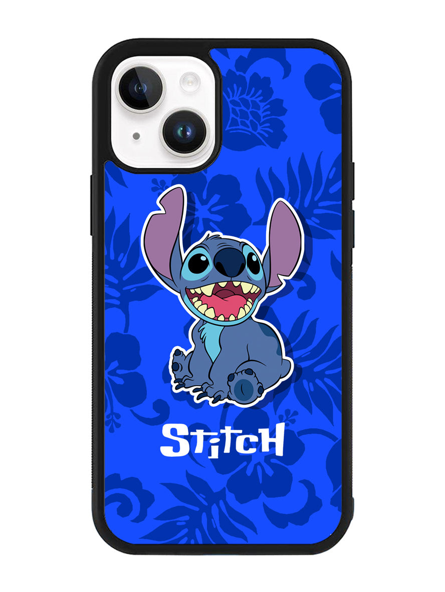 Disney Stitch Hawaii iPhone 14 Plus Case QC9983