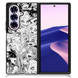 Ahegao Face Manga Samsung Galaxy Z Fold 7 Case OV9924