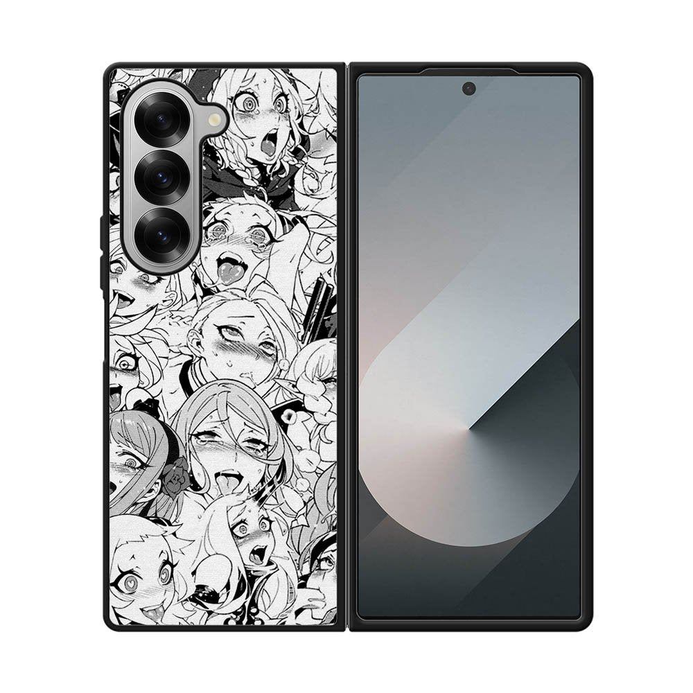 Ahegao Face Manga Samsung Galaxy Z Fold 7 5G Case OV9926