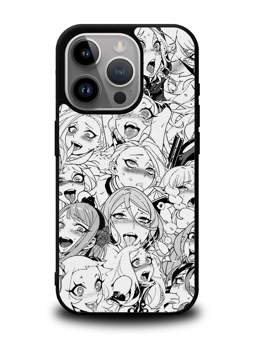 Ahegao Face Manga iPhone 14 Pro Max Case QC9926