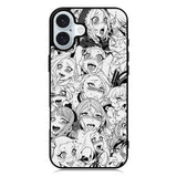 Ahegao Face Manga iPhone 16 Plus Case QC9926