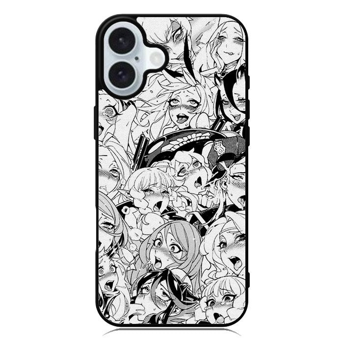 Ahegao Face Manga iPhone 16 Plus Case QC9925