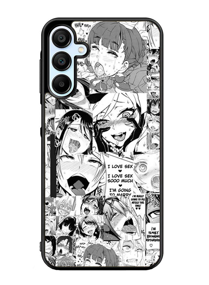 Ahegao Face Manga Samsung Galaxy A35 5G Case OV9927