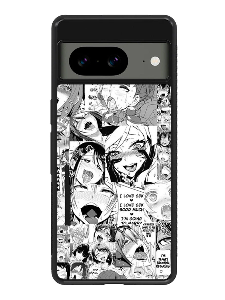 Ahegao Face Manga Google Pixel 8A Case QC9927