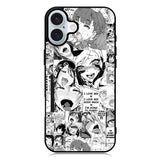 Ahegao Face Manga iPhone 16 Plus Case QC9927
